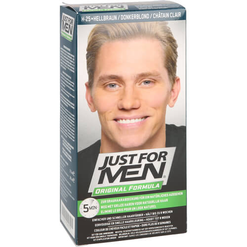 JUST for men Tönungsshampoo hellbraun JUST for men Tönungsshampoo hellbraun