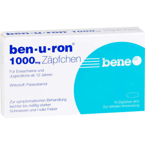 BEN-U-RON 1.000 mg Suppositorien BEN-U-RON 1.000 mg Suppositorien