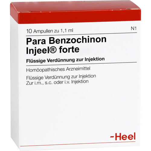PARA BENZOCHINON Injeel forte Ampullen PARA BENZOCHINON Injeel forte Ampullen