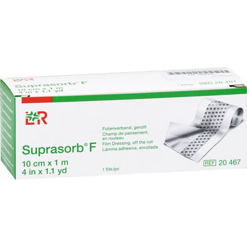 SUPRASORB F Folien-Wundverb.10 cmx1 m unste.Rolle SUPRASORB F Folien-Wundverb.10 cmx1 m unste.Rolle