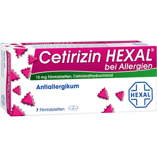 CETIRIZIN HEXAL Filmtabletten bei Allergien CETIRIZIN HEXAL Filmtabletten bei Allergien