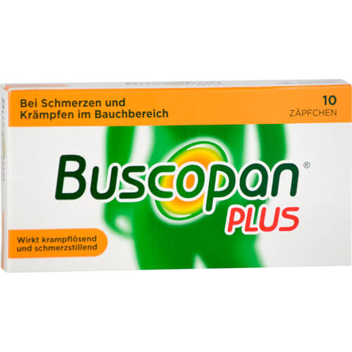 BUSCOPAN plus 10 mg/800 mg Suppositorien BUSCOPAN plus 10 mg/800 mg Suppositorien