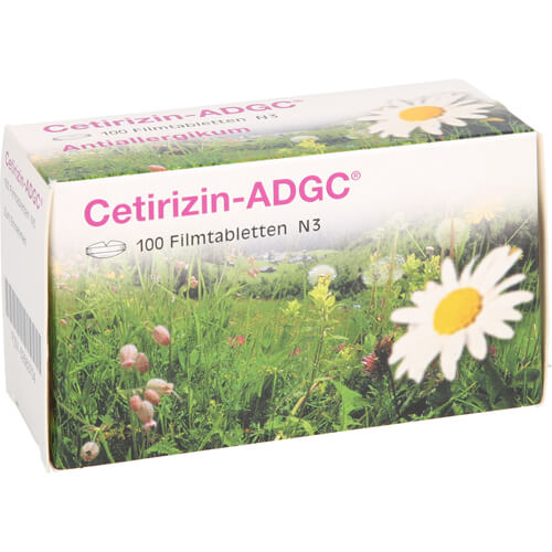 CETIRIZIN ADGC Filmtabletten CETIRIZIN ADGC Filmtabletten