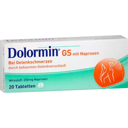 DOLORMIN GS mit Naproxen Tabletten DOLORMIN GS mit Naproxen Tabletten