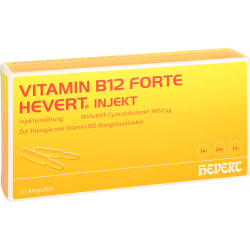 VITAMIN B12 FORTE Hevert injekt Inj.-Lsg.Amp. VITAMIN B12 FORTE Hevert injekt Inj.-Lsg.Amp.