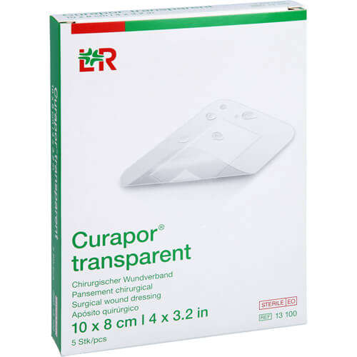 CURAPOR Wundverband steril transparent 8x10 cm CURAPOR Wundverband steril transparent 8x10 cm