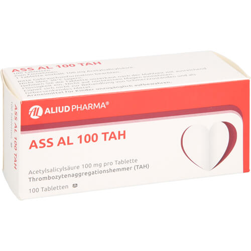 ASS AL 100 TAH bei erhöhtem Herzinfarkt- und Schlaganfallrisiko ASS AL 100 TAH bei erhöhtem Herzinfarkt- und Schlaganfallrisiko