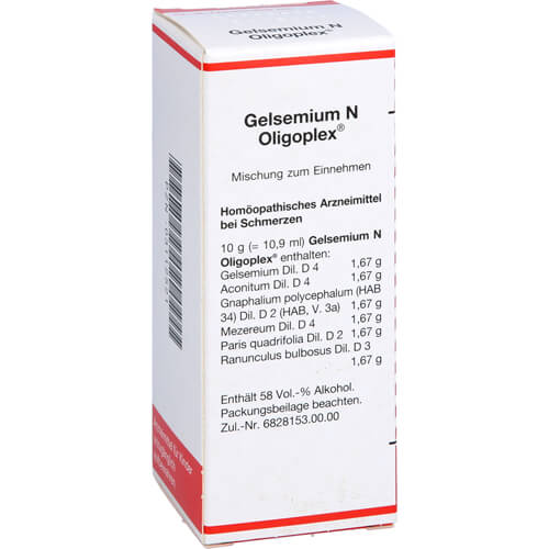GELSEMIUM N Oligoplex Liquidum GELSEMIUM N Oligoplex Liquidum