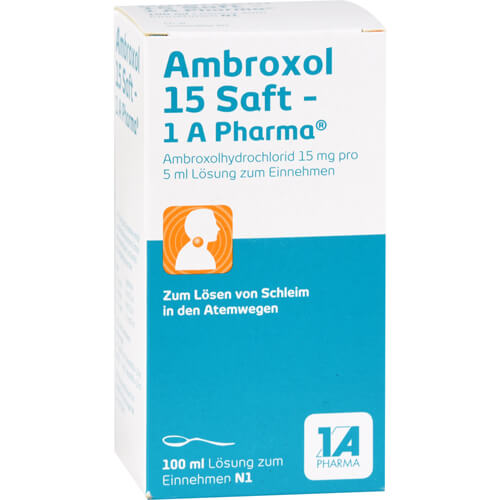AMBROXOL 15 Saft-1A Pharma AMBROXOL 15 Saft-1A Pharma