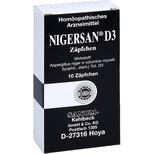 NIGERSAN D 3 Zäpfchen NIGERSAN D 3 Zäpfchen