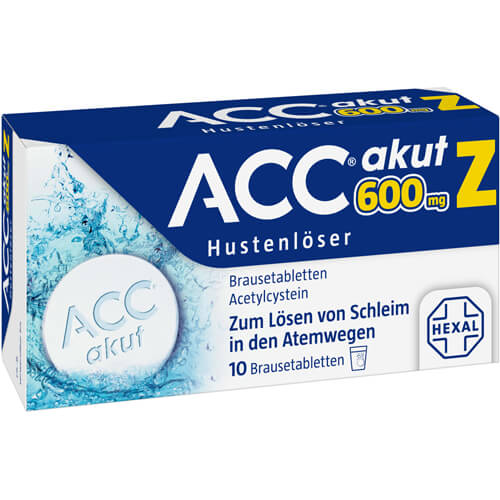 ACC akut 600 Z Hustenlöser Brausetabletten ACC akut 600 Z Hustenlöser Brausetabletten