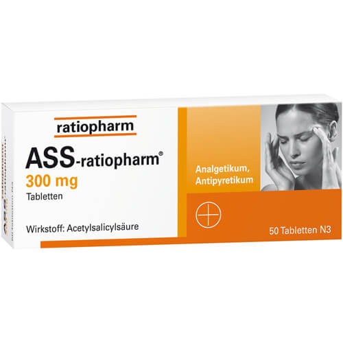 ASS-ratiopharm 300 mg Tabletten ASS-ratiopharm 300 mg Tabletten