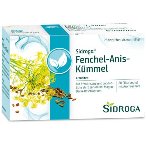 SIDROGA Fenchel Anis Kümmel Tee Filterbeutel SIDROGA Fenchel Anis Kümmel Tee Filterbeutel