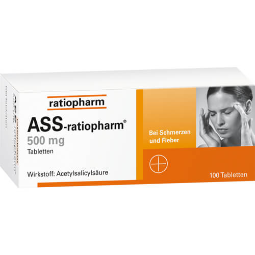 ASS-ratiopharm 500 mg Tabletten ASS-ratiopharm 500 mg Tabletten