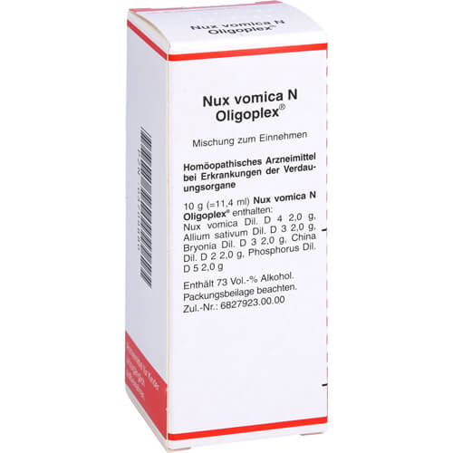 NUX VOMICA N Oligoplex Liquidum NUX VOMICA N Oligoplex Liquidum