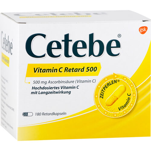 CETEBE Vitamin C Retardkapseln 500 mg CETEBE Vitamin C Retardkapseln 500 mg