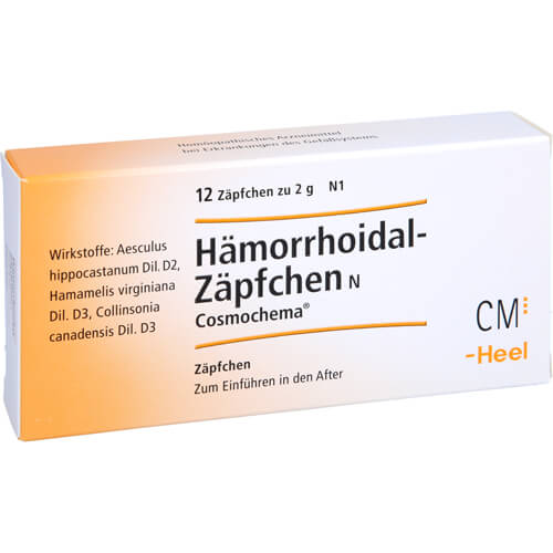 HÄMORRHOIDAL Zäpfchen N Cosmochema HÄMORRHOIDAL Zäpfchen N Cosmochema