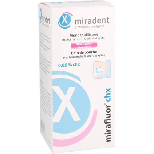 MIRADENT Mundspüllösung mirafluor CHX 0,06% MIRADENT Mundspüllösung mirafluor CHX 0,06%