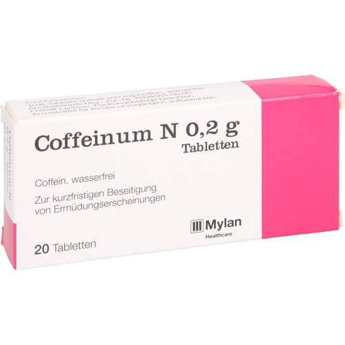 COFFEINUM N 0,2 g Tabletten COFFEINUM N 0,2 g Tabletten