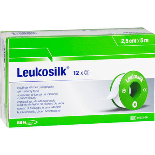 LEUKOSILK 2,5 cmx5 m LEUKOSILK 2,5 cmx5 m
