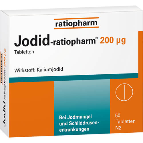 JODID-ratiopharm 200 μg Tabletten JODID-ratiopharm 200 μg Tabletten
