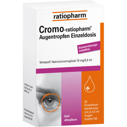 CROMO-RATIOPHARM Augentropfen Einzeldosis CROMO-RATIOPHARM Augentropfen Einzeldosis