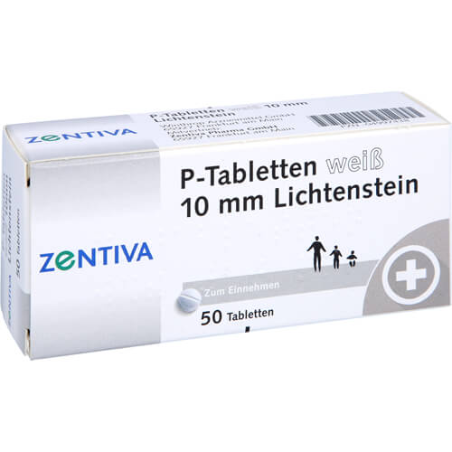 P TABLETTEN weiß 10 mm P TABLETTEN weiß 10 mm