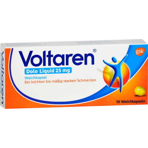 VOLTAREN Dolo Liquid 25 mg Weichkapseln VOLTAREN Dolo Liquid 25 mg Weichkapseln
