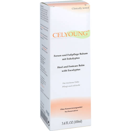 CELYOUNG Fersen und Fußpflege Balsam m.Eukalyp. CELYOUNG Fersen und Fußpflege Balsam m.Eukalyp.