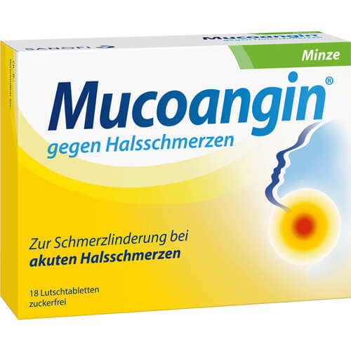 MUCOANGIN Minze 20 mg Lutschtabletten MUCOANGIN Minze 20 mg Lutschtabletten