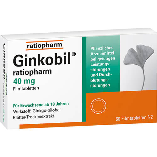 GINKOBIL-ratiopharm 40 mg Filmtabletten GINKOBIL-ratiopharm 40 mg Filmtabletten