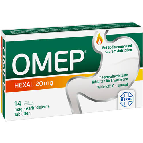 OMEP HEXAL 20 mg magensaftresistente Tabletten OMEP HEXAL 20 mg magensaftresistente Tabletten