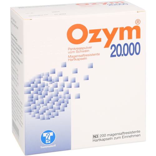 OZYM 20.000 Hartkapseln magensaftr. OZYM 20.000 Hartkapseln magensaftr.