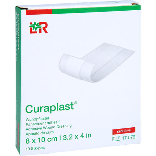 CURAPLAST Wundschnellverb.sensitiv 8x10 cm 1 m CURAPLAST Wundschnellverb.sensitiv 8x10 cm 1 m