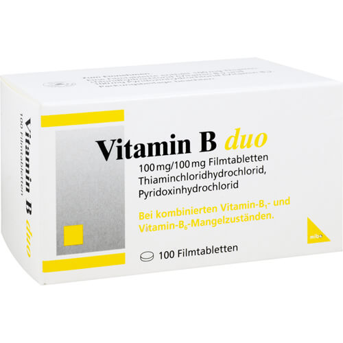 VITAMIN B DUO Filmtabletten VITAMIN B DUO Filmtabletten