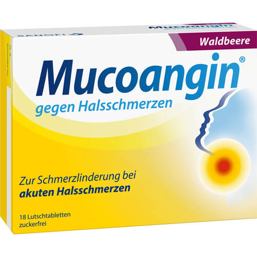 MUCOANGIN Waldbeere 20 mg Lutschtabletten MUCOANGIN Waldbeere 20 mg Lutschtabletten