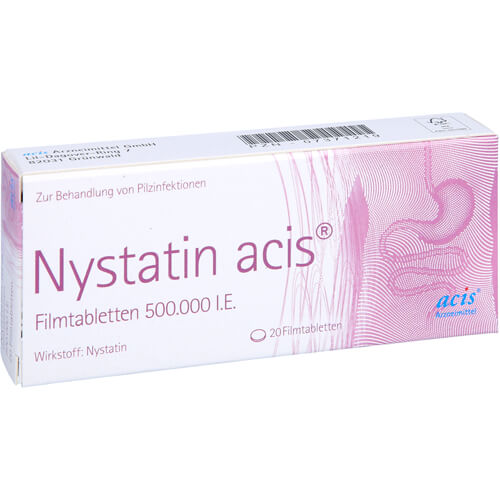 NYSTATIN acis Filmtabletten NYSTATIN acis Filmtabletten