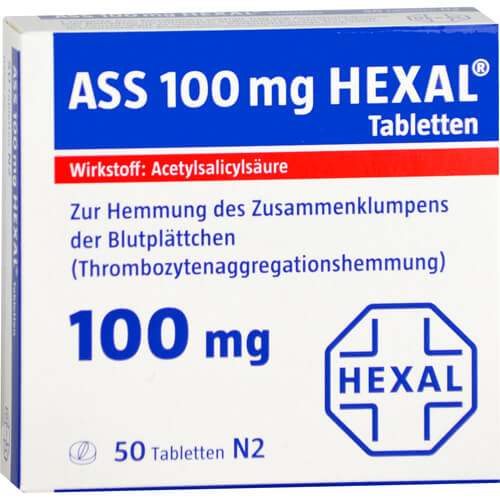 ASS 100 HEXAL Tabletten ASS 100 HEXAL Tabletten