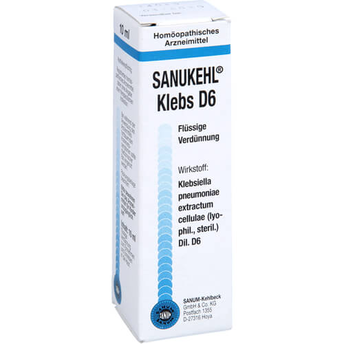 SANUKEHL Klebs D 6 Tropfen SANUKEHL Klebs D 6 Tropfen