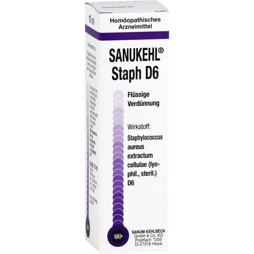 SANUKEHL Staph D 6 Tropfen SANUKEHL Staph D 6 Tropfen