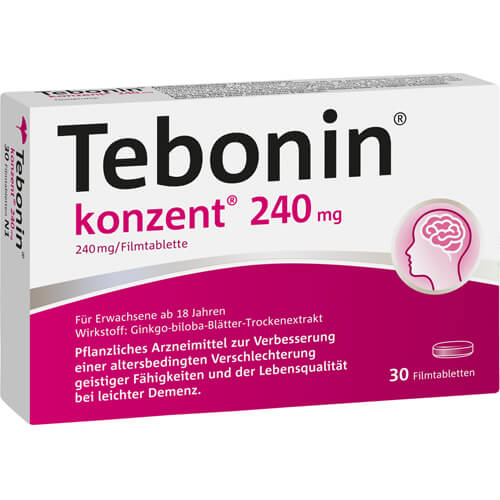 TEBONIN konzent 240 mg Filmtabletten TEBONIN konzent 240 mg Filmtabletten