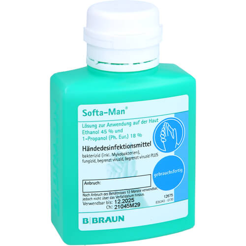 SOFTA MAN Händedesinfektion Kittelflasche SOFTA MAN Händedesinfektion Kittelflasche