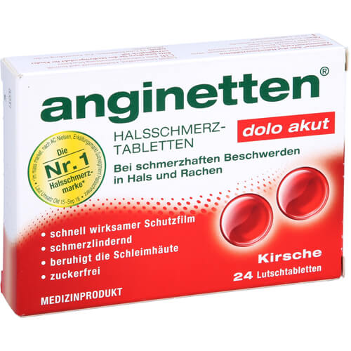 ANGINETTEN dolo akut Halstabletten ANGINETTEN dolo akut Halstabletten