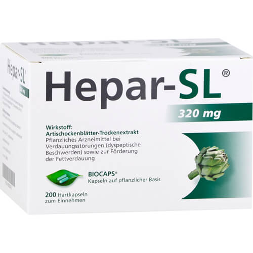 HEPAR-SL 320 mg Hartkapseln HEPAR-SL 320 mg Hartkapseln