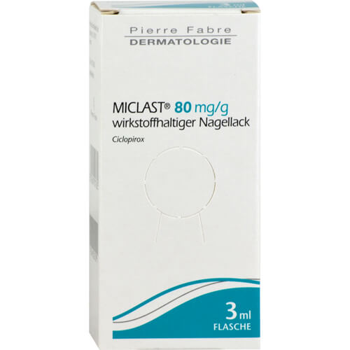 MICLAST 80 mg/g wirkstoffhaltiger Nagellack MICLAST 80 mg/g wirkstoffhaltiger Nagellack