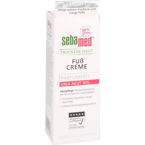SEBAMED Trockene Haut parfümfrei Fußcreme Urea10% SEBAMED Trockene Haut parfümfrei Fußcreme Urea10%