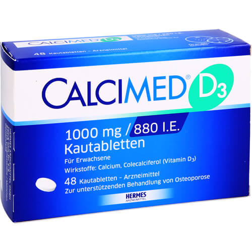 CALCIMED D3 1000 mg/880 I.E. Kautabletten CALCIMED D3 1000 mg/880 I.E. Kautabletten
