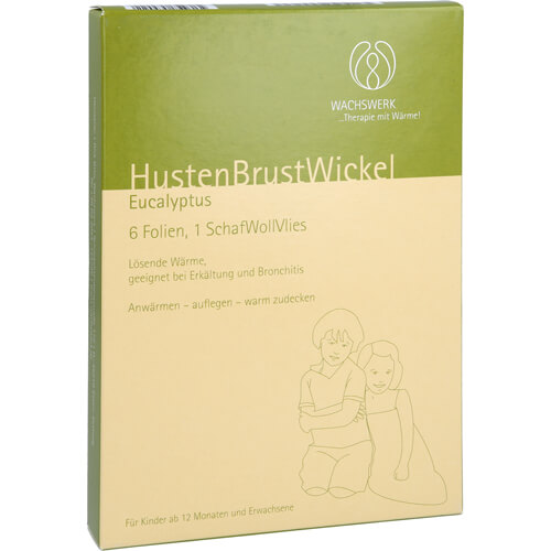HUSTEN BRUST Wickel Eucalyptus Wachswerk HUSTEN BRUST Wickel Eucalyptus Wachswerk