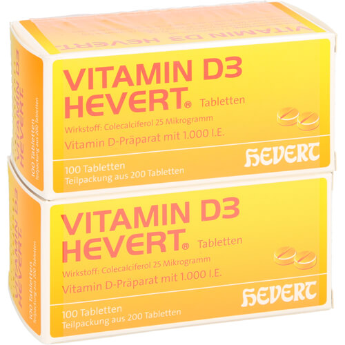 VITAMIN D3 HEVERT Tabletten VITAMIN D3 HEVERT Tabletten