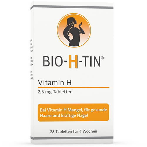 BIO-H-TIN Vitamin H 2,5 mg für 4 Wochen Tabletten BIO-H-TIN Vitamin H 2,5 mg für 4 Wochen Tabletten